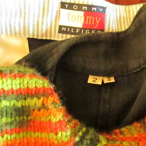 Tommy Hilfinger Button Front Skirt with Oh My Gauze Top & Hand Knitted Vest - Picture 11 of 12